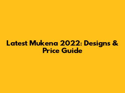 Latest Mukena 2022: Designs & Price Guide